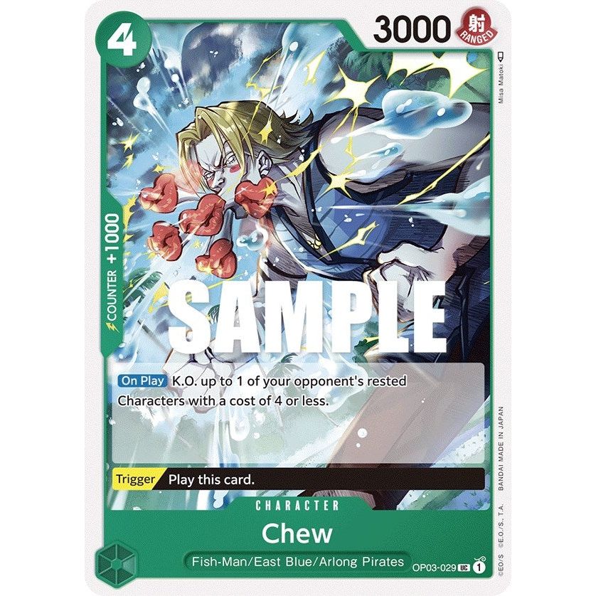 Image for Chew (OP03-029) (OP03) - One Piece Card Game