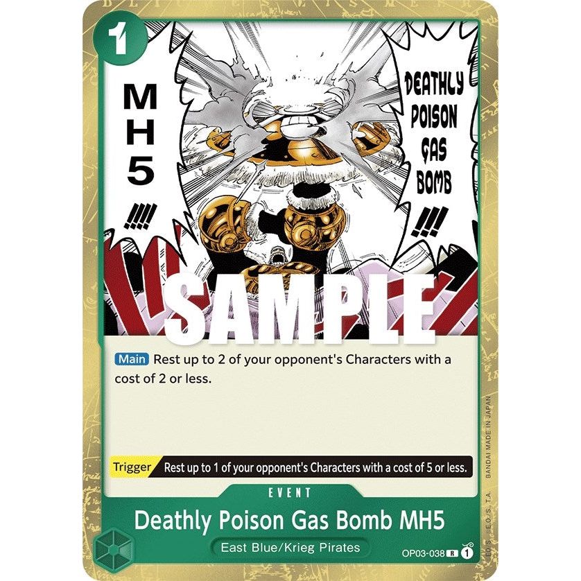 Image for Deathly Poison Gas Bomb MH5 (OP03-038) (OP03) - One Piece Card Game