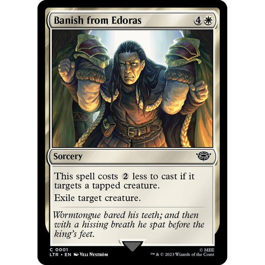 Image for Banish from Edoras (1) (LTR) - Magic: The Gathering