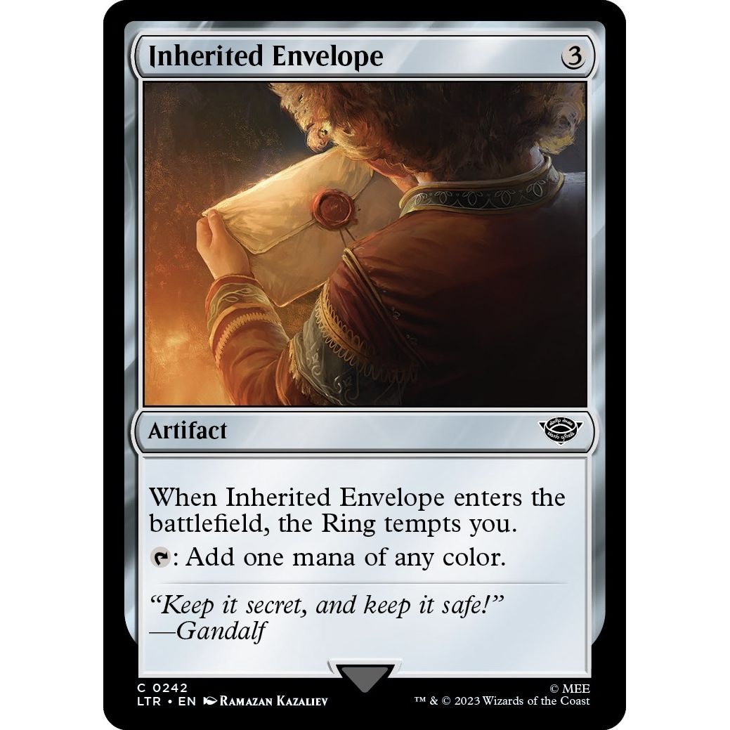 Image for Inherited Envelope (242) (LTR) - Magic: The Gathering