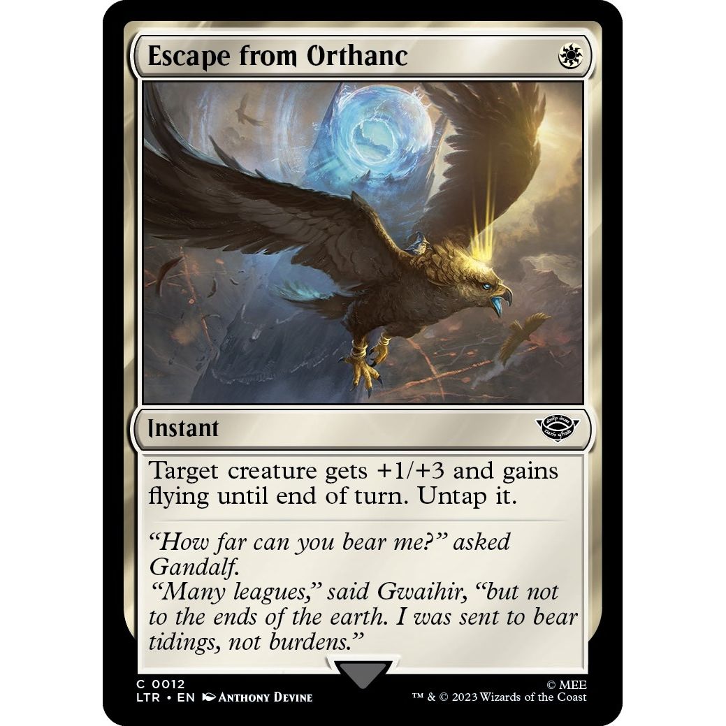 Image for Escape from Orthanc (12) (LTR) - Magic: The Gathering