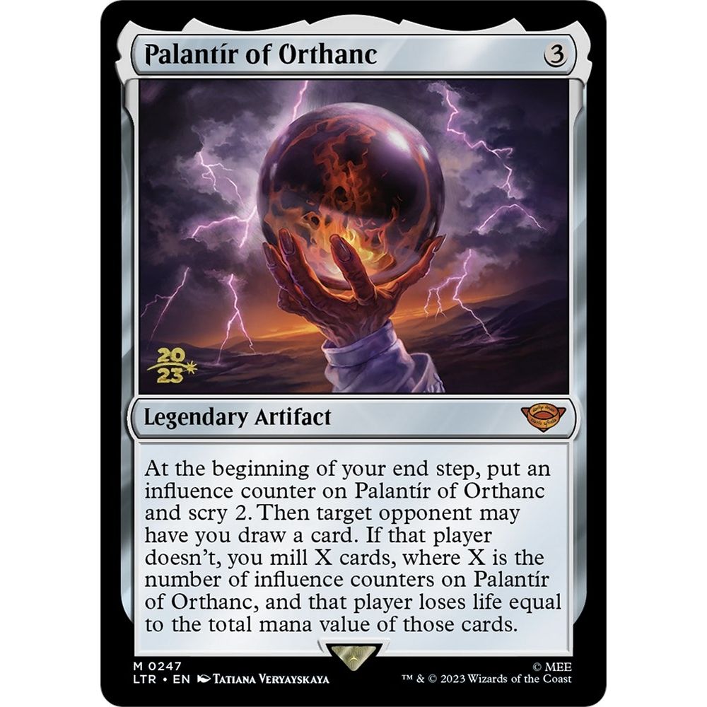 Image for Palantir of Orthanc (247) (PRE) - Magic: The Gathering