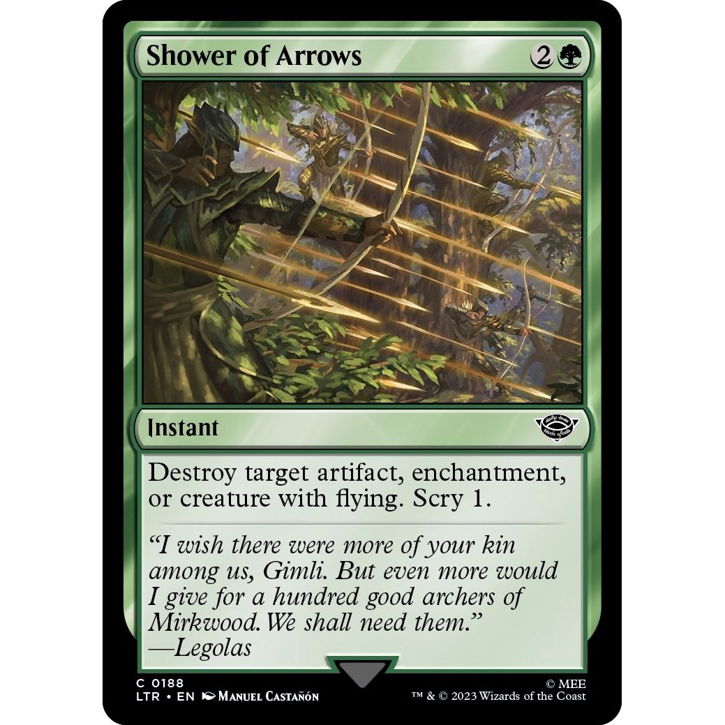 Image for Shower of Arrows (188) (LTR) - Magic: The Gathering