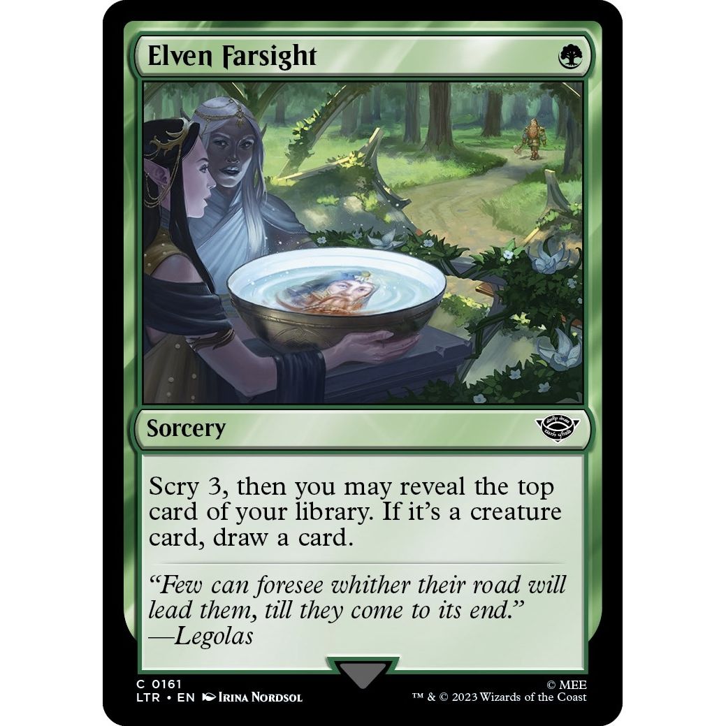 Image for Elven Farsight (161) (LTR) - Magic: The Gathering