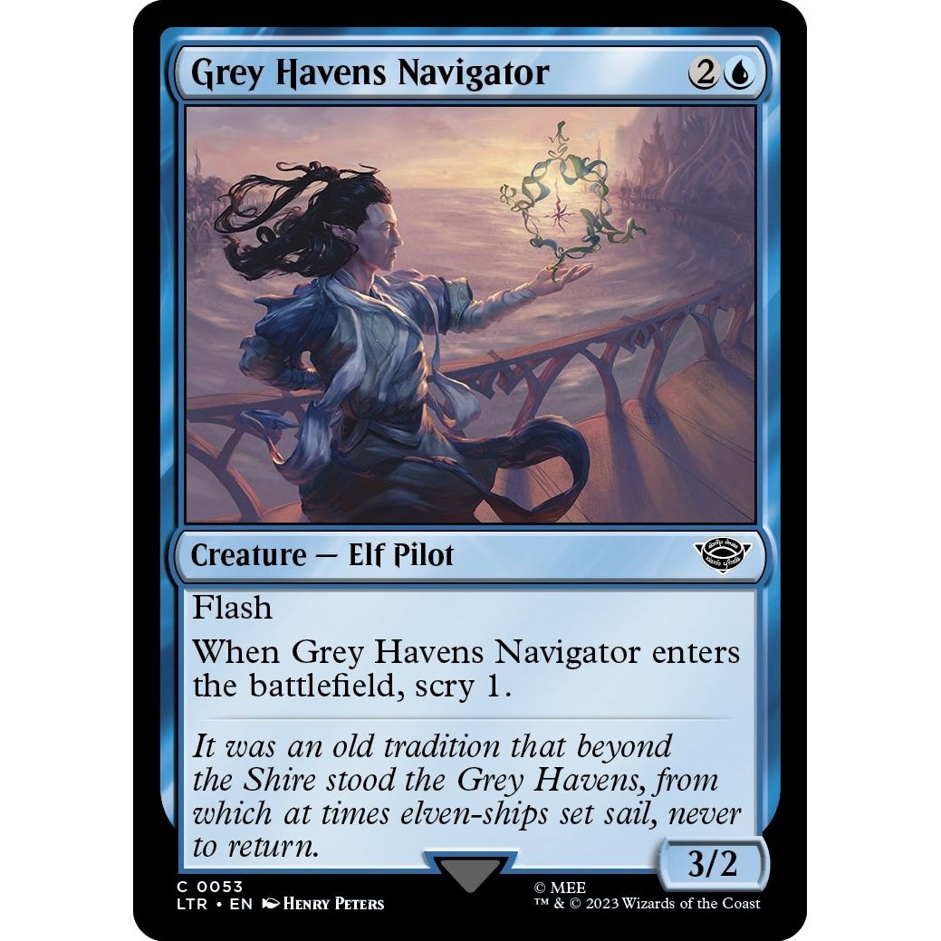 Image for Grey Havens Navigator (53) (LTR) - Magic: The Gathering