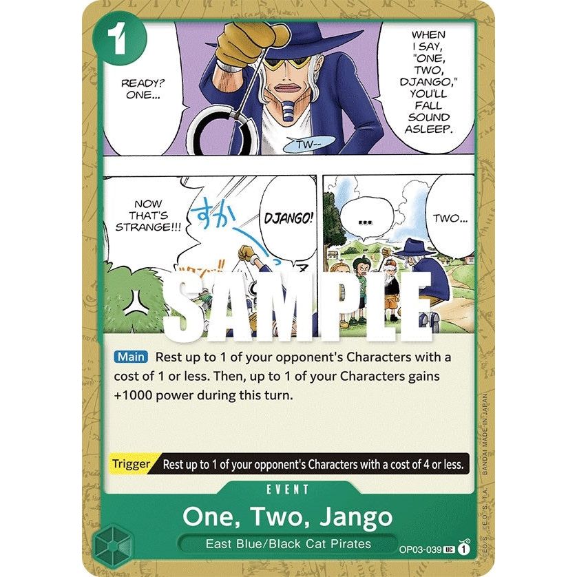 Image for One, Two, Jango (OP03-039) (OP03) - One Piece Card Game