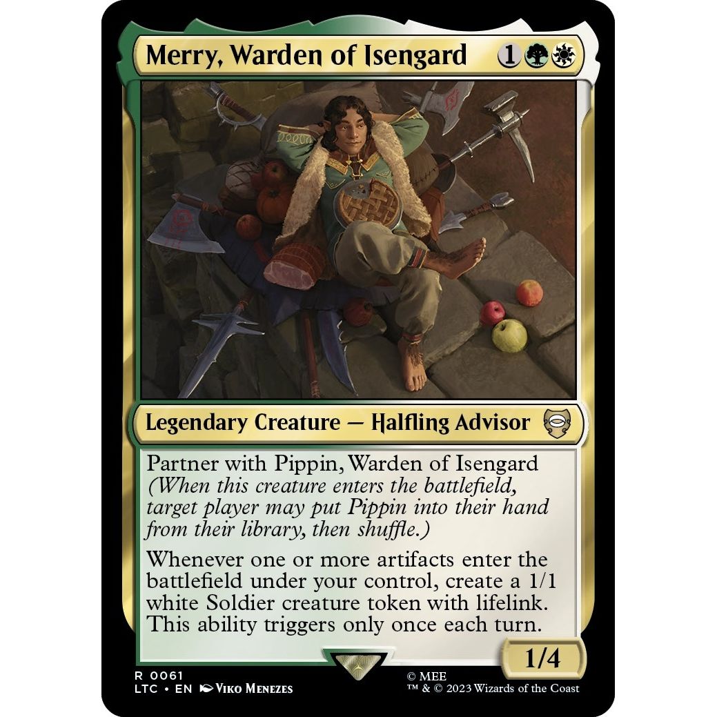 Image for Merry, Warden of Isengard (61) (LTC) - Magic: The Gathering