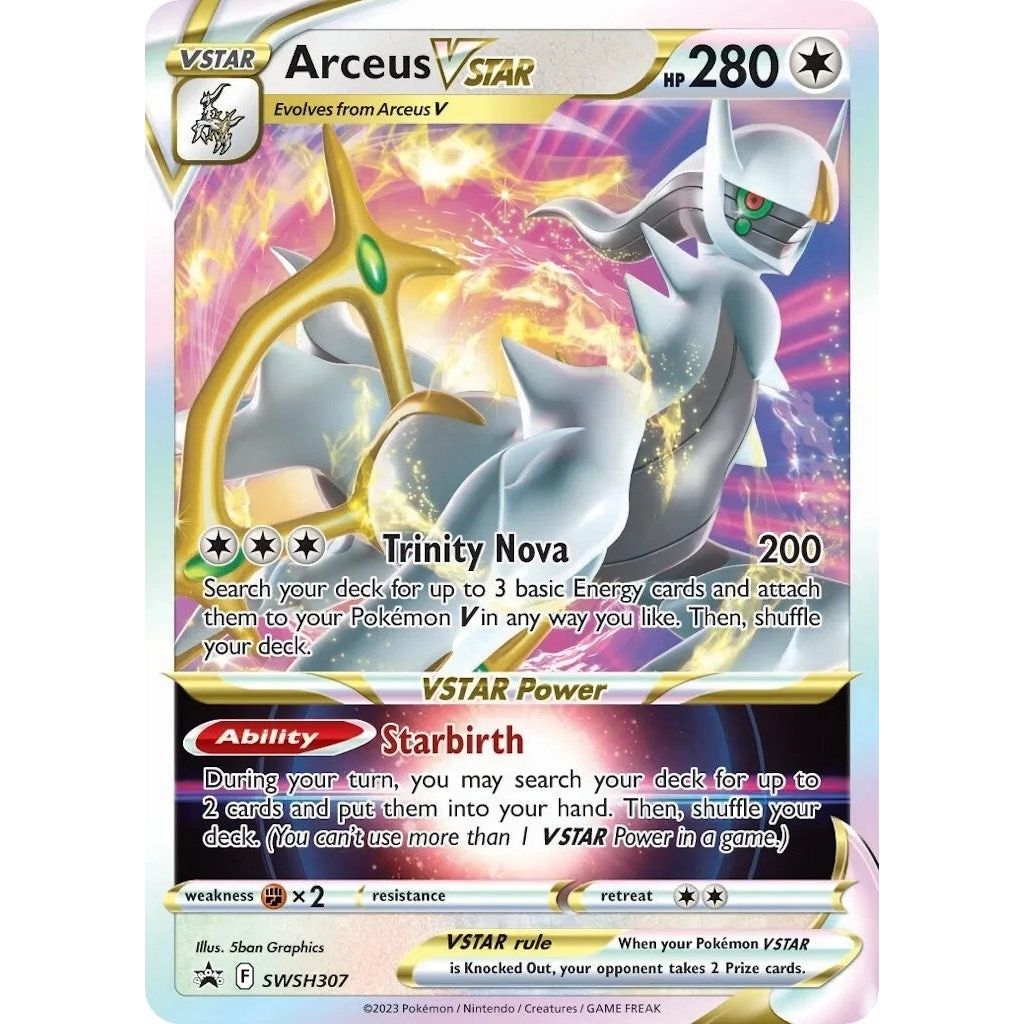 Image for Arceus VSTAR - SWSH307 (SWSH307) (SWSD) - Pokemon