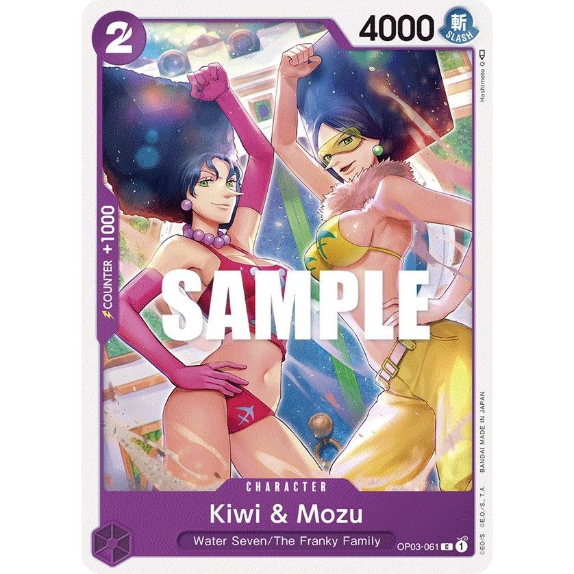 Image for Kiwi & Mozu (OP03-061) (OP03) - One Piece Card Game