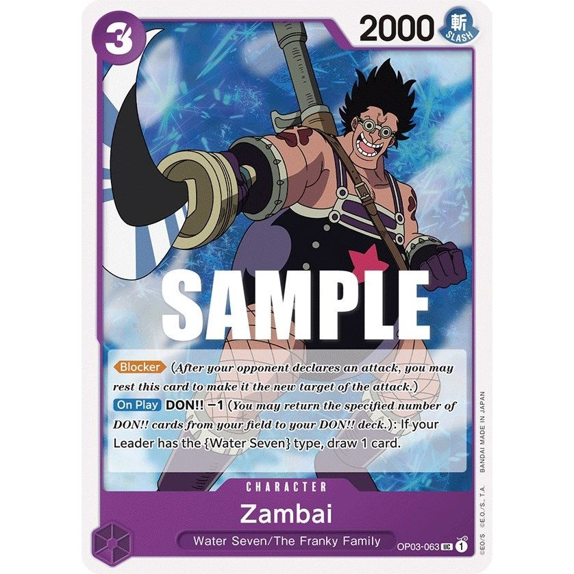 Image for Zambai (OP03-063) (OP03) - One Piece Card Game