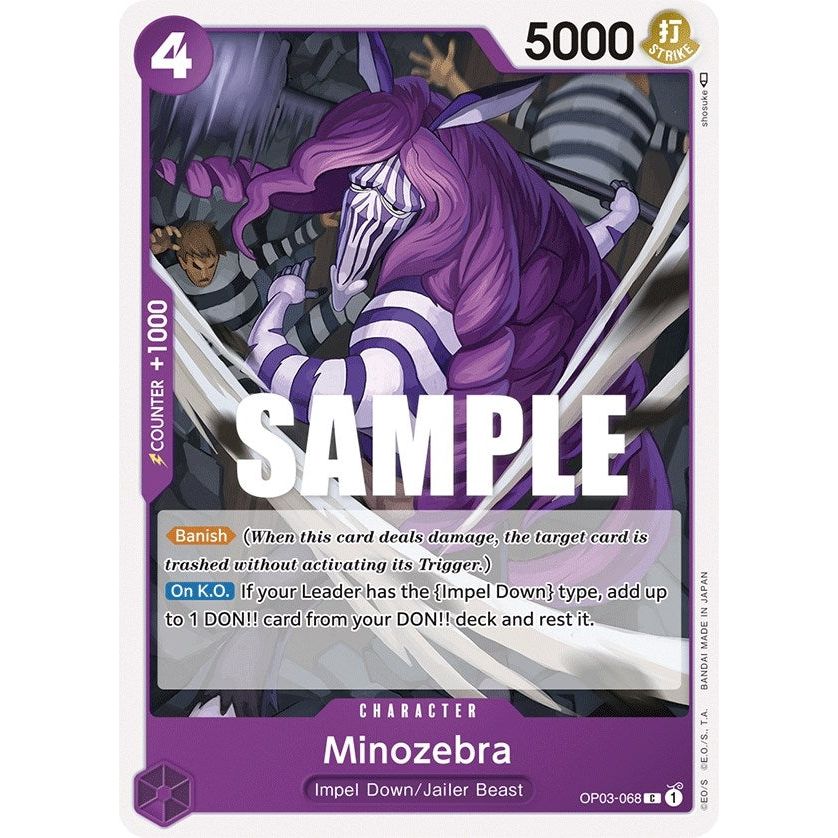Image for Minozebra (OP03-068) (OP03) - One Piece Card Game