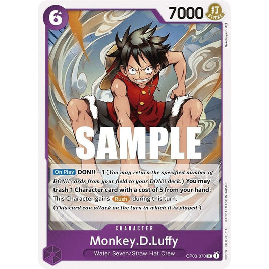 Image for Monkey.D.Luffy (OP03-070) (OP03) - One Piece Card Game