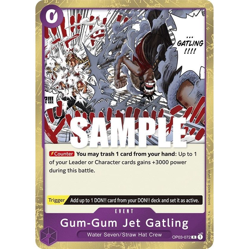 Image for Gum-Gum Jet Gatling (OP03-072) (OP03) - One Piece Card Game