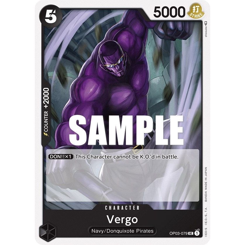 Image for Vergo (OP03-079) (OP03) - One Piece Card Game
