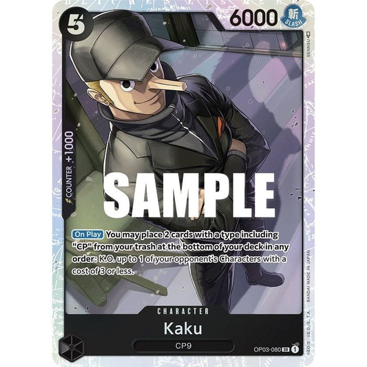 Image for Kaku (080) (OP03-080) (OP03) - One Piece Card Game