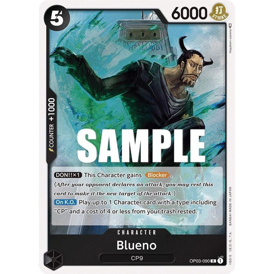 Image for Blueno (OP03-090) (OP03) - One Piece Card Game
