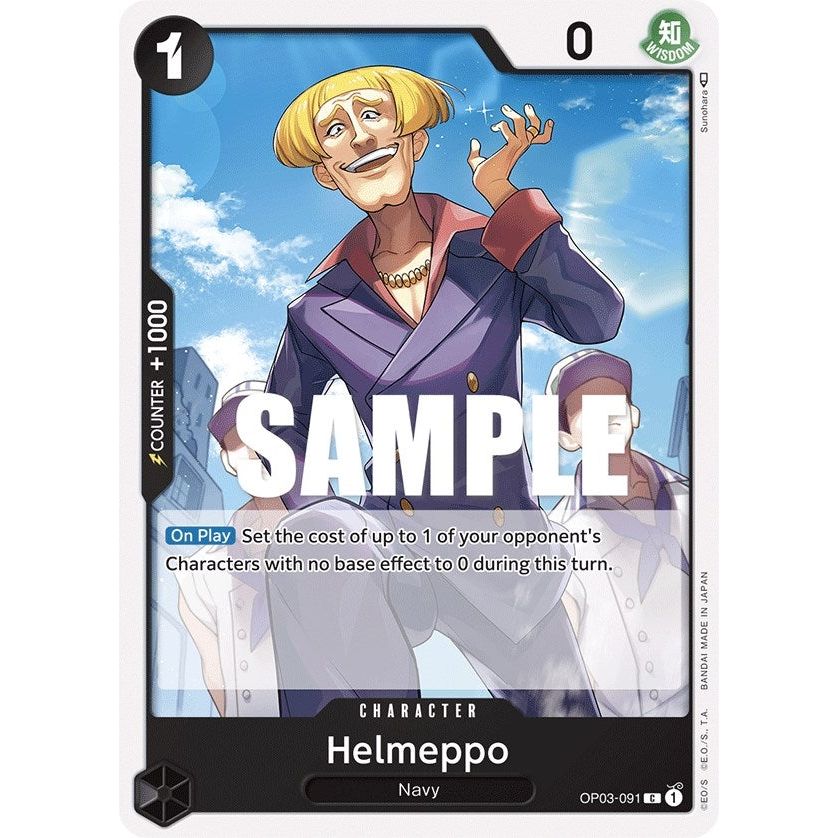 Image for Helmeppo (OP03-091) (OP03) - One Piece Card Game