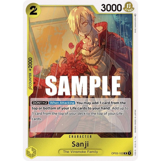 Image for Sanji (OP03-102) (OP03) - One Piece Card Game