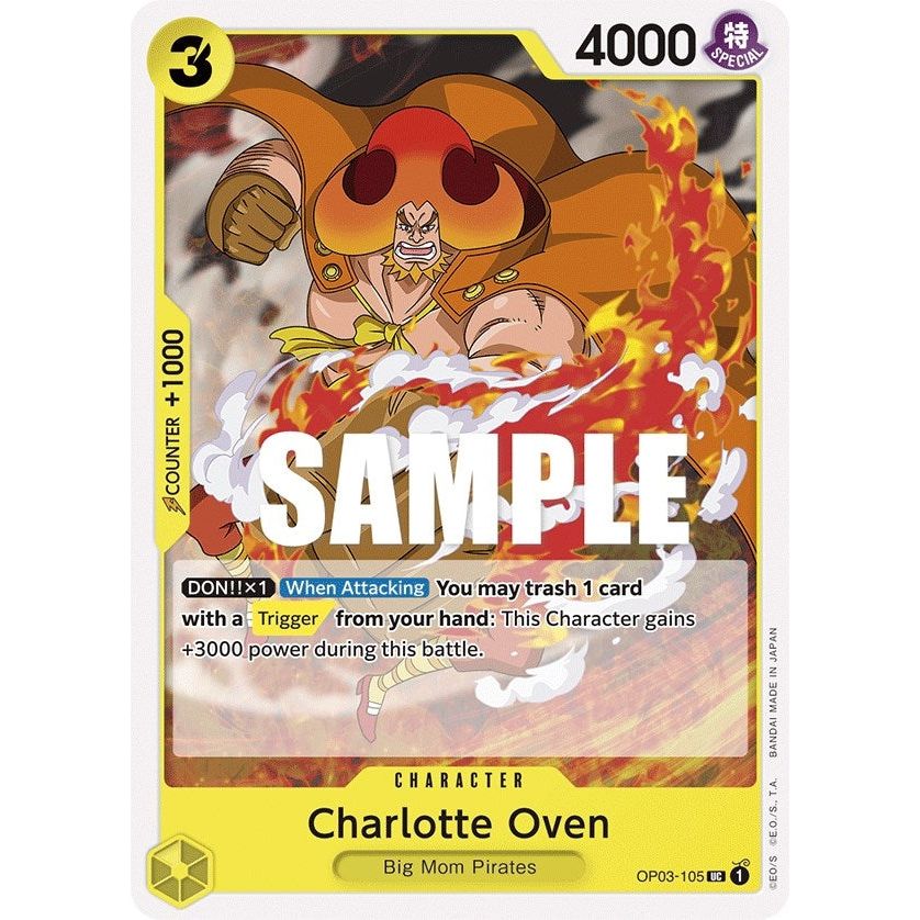 Image for Charlotte Oven (OP03-105) (OP03) - One Piece Card Game