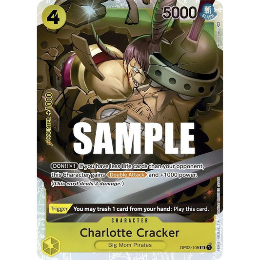 Image for Charlotte Cracker (OP03-108) (OP03) - One Piece Card Game
