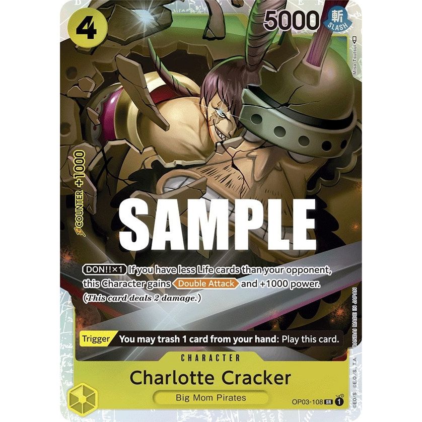 Image for Charlotte Cracker (OP03-108) (OP03) - One Piece Card Game