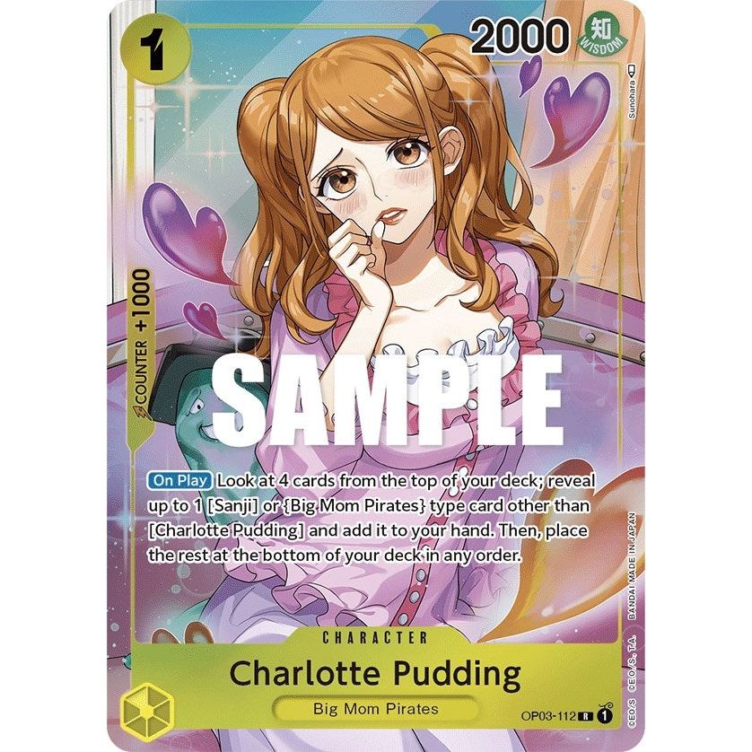 Image for Charlotte Pudding (Alternate Art) (OP03-112) (OP03) - One Piece Card Game