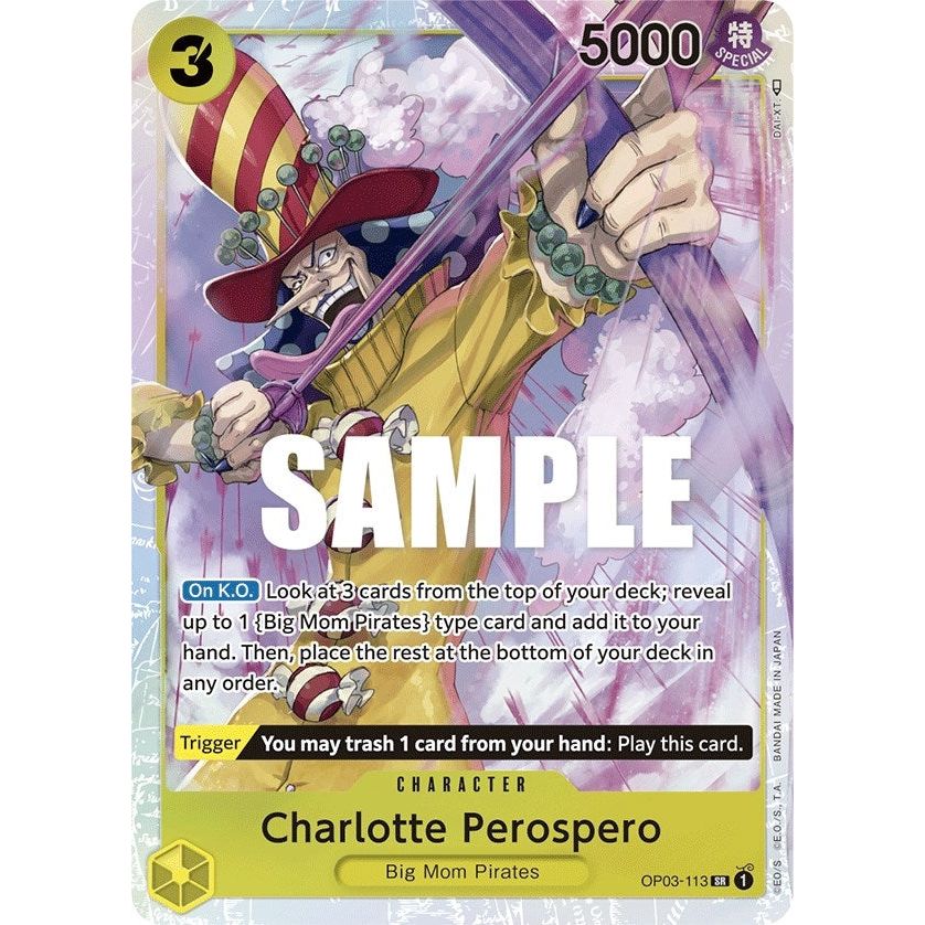 Image for Charlotte Perospero (OP03-113) (OP03) - One Piece Card Game
