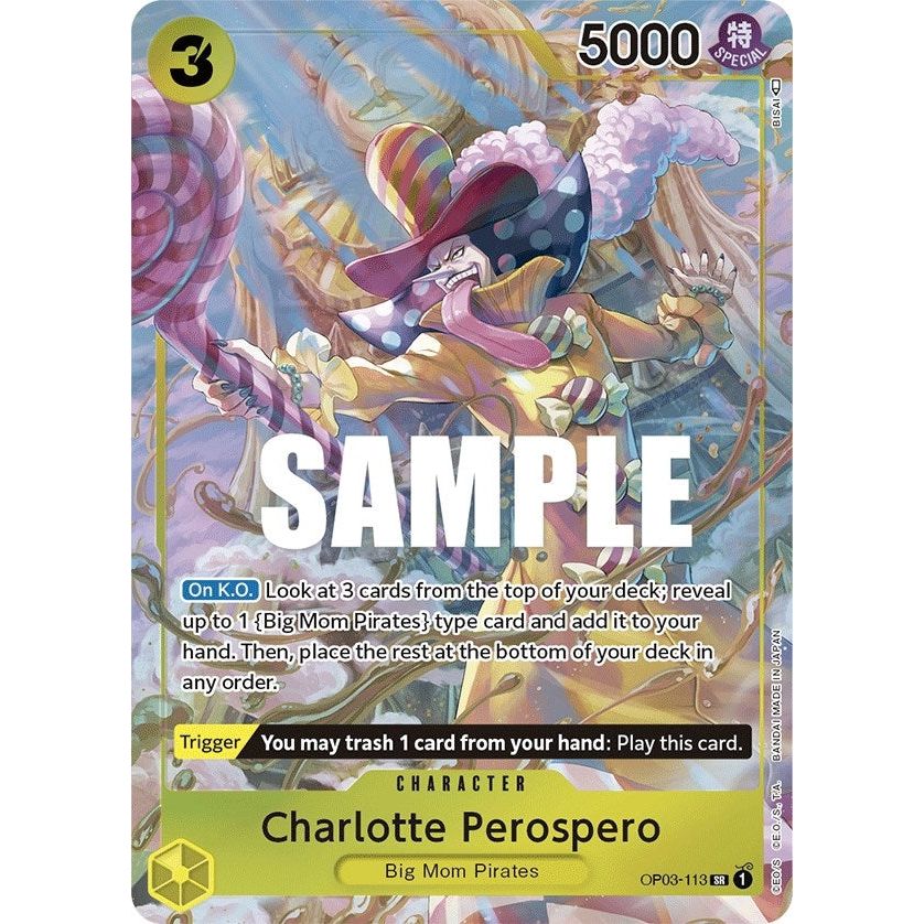 Image for Charlotte Perospero (Alternate Art) (OP03-113) (OP03) - One Piece Card Game