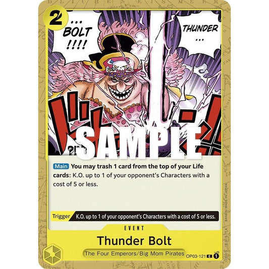 Image for Thunder Bolt (OP03-121) (OP03) - One Piece Card Game