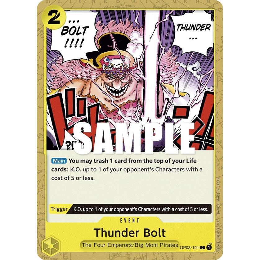 Image for Thunder Bolt (OP03-121) (OP03) - One Piece Card Game