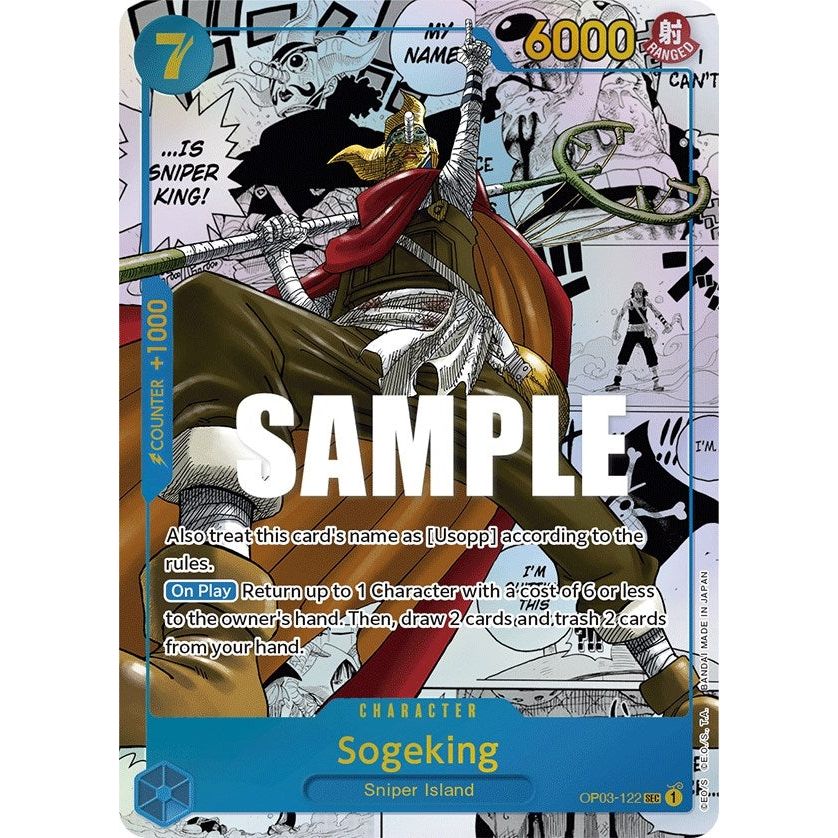 Image for Sogeking (Alternate Art) (Manga) (OP03-122) (OP03) - One Piece Card Game