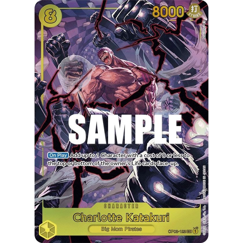 Image for Charlotte Katakuri (123) (Alternate Art) (OP03-123) (OP03) - One Piece Card Game