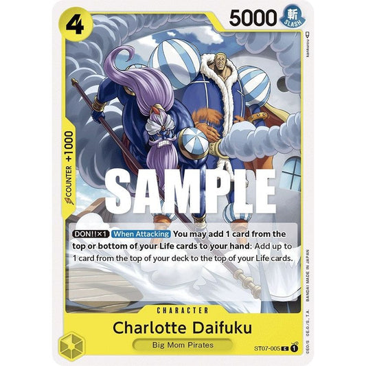 Image for Charlotte Daifuku (ST07-005) (ST-07) - One Piece Card Game