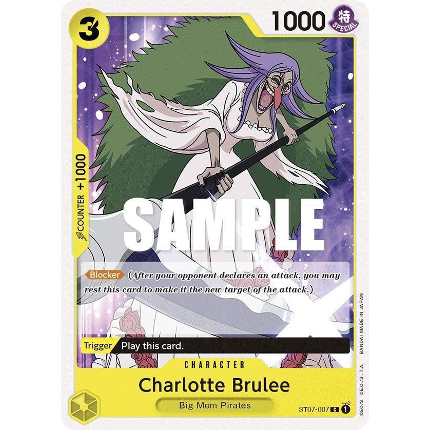 Image for Charlotte Brulee (ST07-007) (ST-07) - One Piece Card Game