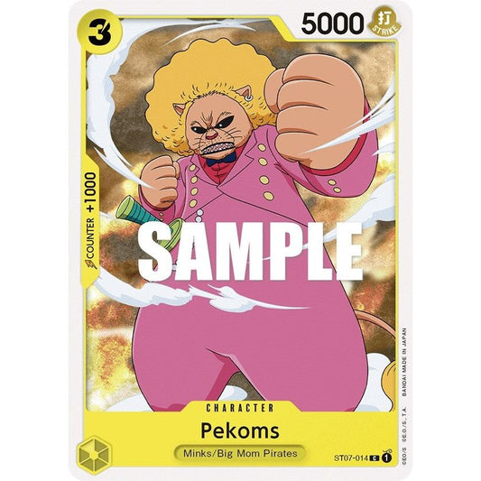 Image for Pekoms (ST07-014) (ST-07) - One Piece Card Game