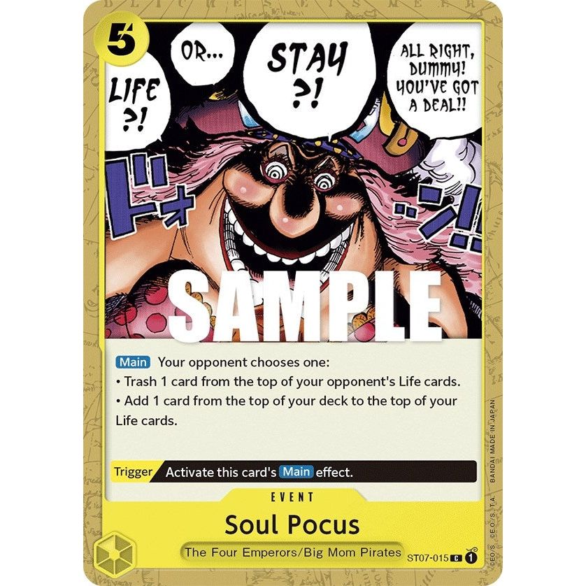 Image for Soul Pocus (ST07-015) (ST-07) - One Piece Card Game