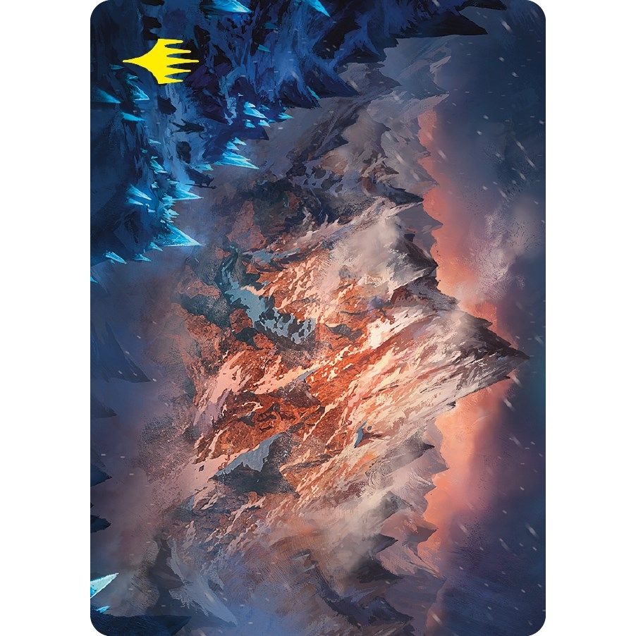 Image for Mountain Art Card (Gold-Stamped Signature) (31) (ASLTR) - Magic: The Gathering