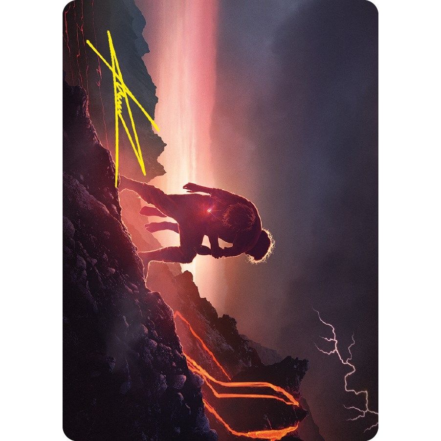 Image for Samwise the Stouthearted Art Card (Gold-Stamped Signature) (39) (ASLTR) - Magic: The Gathering
