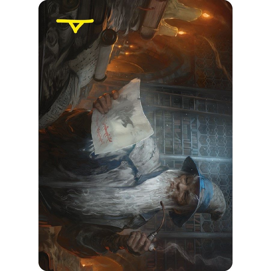 Image for Learn from the Past Art Card (Gold-Stamped Signature) (70) (ASLTR) - Magic: The Gathering