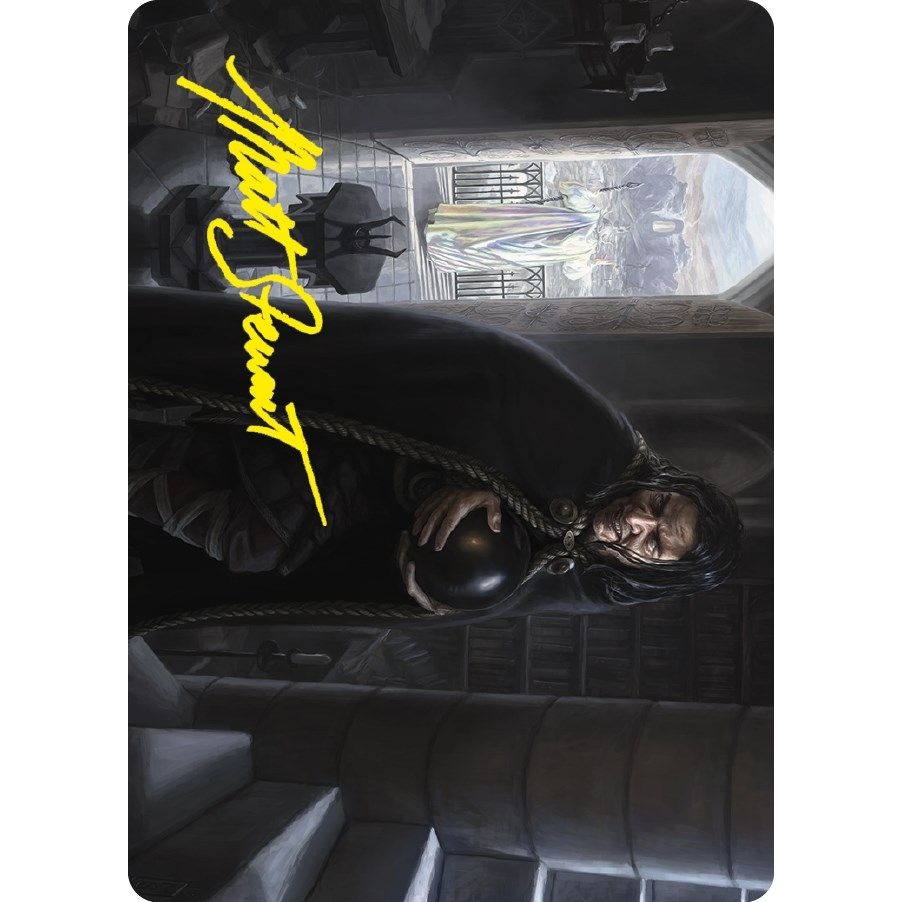 Image for Grima, Saruman's Footman Art Card (Gold-Stamped Signature) (63) (ASLTR) - Magic: The Gathering