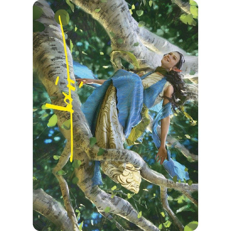 Image for Arwen Undomiel Art Card (Gold-Stamped Signature) (13) (ASLTR) - Magic: The Gathering