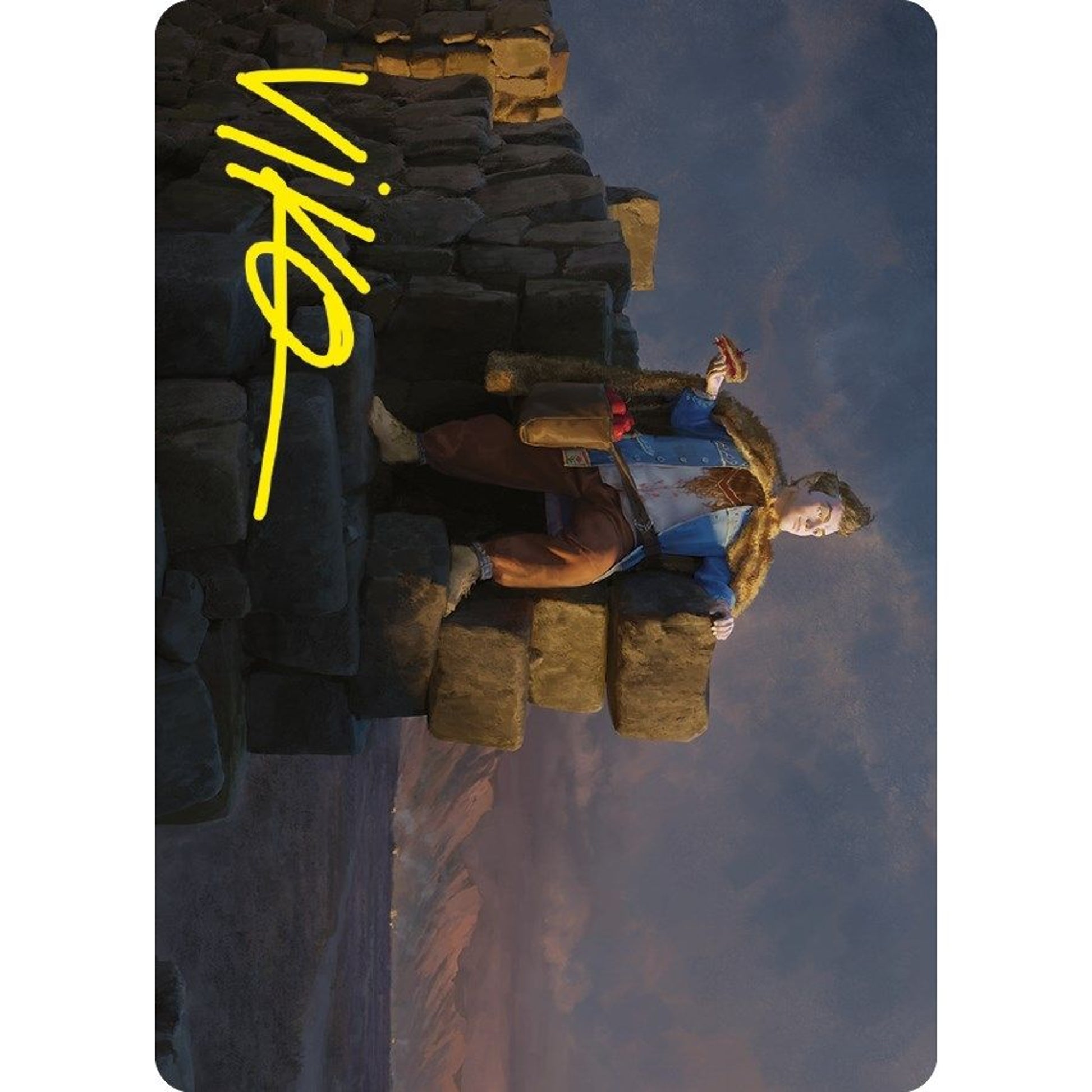 Image for Pippin, Warden of Isengard Art Card (Gold-Stamped Signature) (66) (ASLTR) - Magic: The Gathering