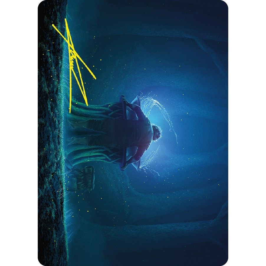 Image for Samwise Gamgee Art Card (52/81) (Gold-Stamped Signature) (52) (ASLTR) - Magic: The Gathering