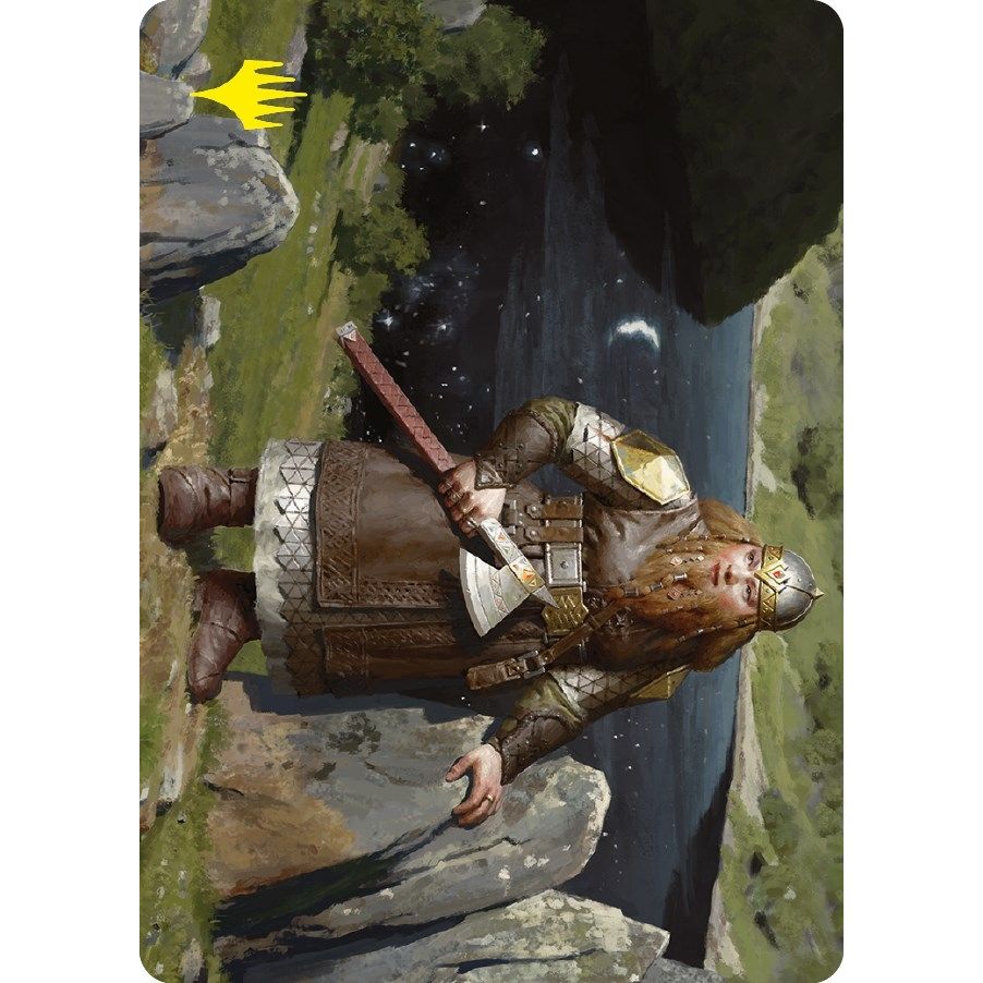 Image for Mirrormere Guardian Art Card (Gold-Stamped Signature) (12) (ASLTR) - Magic: The Gathering