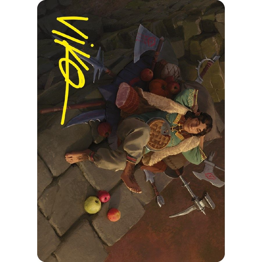 Image for Merry, Warden of Isengard Art Card (Gold-Stamped Signature) (65) (ASLTR) - Magic: The Gathering