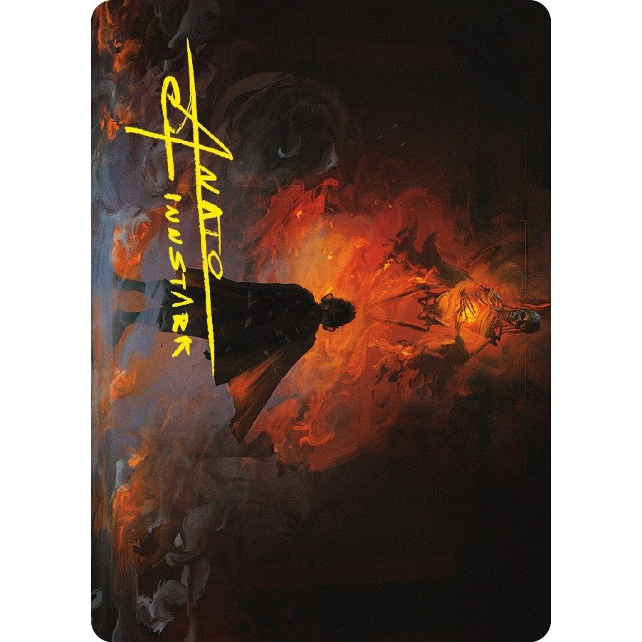 Image for Pippin, Guard of the Citadel Art Card (Gold-Stamped Signature) (51) (ASLTR) - Magic: The Gathering