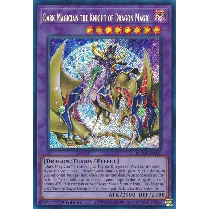 Image for Dark Magician the Knight of Dragon Magic (BLMR-EN001) (BLMR) - YuGiOh
