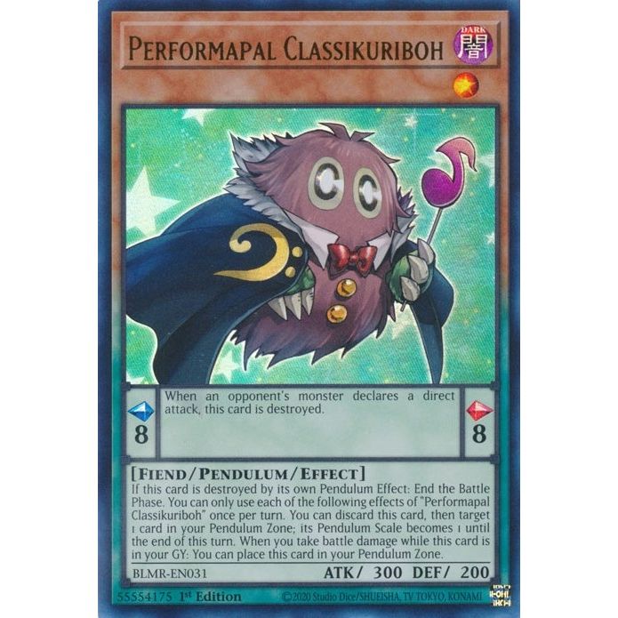 Image for Performapal Classikuriboh (BLMR-EN031) (BLMR) - YuGiOh