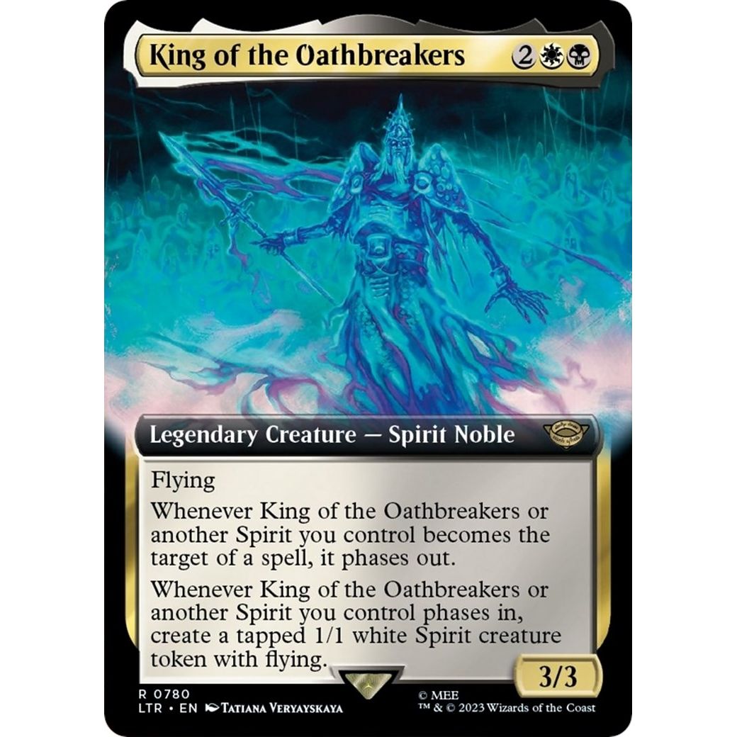 Image for King of the Oathbreakers (Extended Art) (Surge Foil) (780) (LTR) - Magic: The Gathering