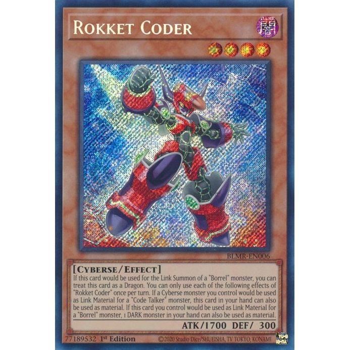 Image for Rokket Coder (BLMR-EN006) (BLMR) - YuGiOh